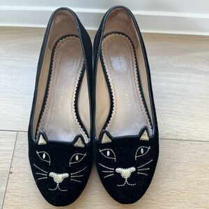 Charlotte Olympia Kitty Flat Loafers (Size 36)